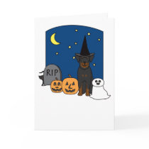 Beauceron Halloween Card