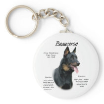 Beauceron History Design Keychains