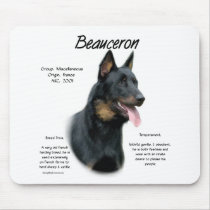 Beauceron History Design Mousepad