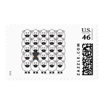 Beauceron in the Sheep Postage