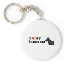 Beauceron Key Chain