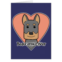Beauceron Lover Greeting Cards