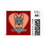 Beauceron Lover Postage Stamp