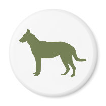 Beauceron Refrigerator Magnet