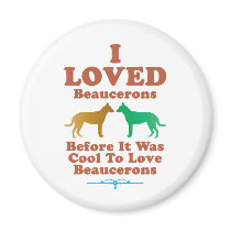 Beauceron Refrigerator Magnets