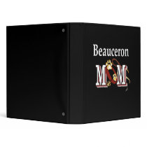 Beauceron Mom Gifts Binders