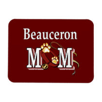 Beauceron Mom Gifts Flexible Magnets