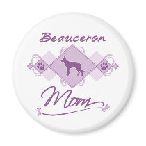Beauceron Mom Fridge Magnets
