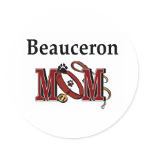 Beauceron Mom Sticker