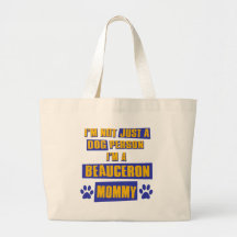 Beauceron Mommy Tote Bag