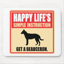 Beauceron Mouse Mats