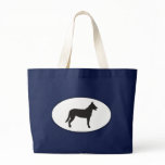 Beauceron Silhouette Tote Bag