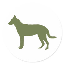 Beauceron Round Sticker