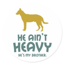 Beauceron Round Stickers