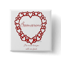 Beauceron True Love Pin