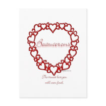 Beauceron True Love Postcards