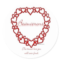 Beauceron True Love - Sticker