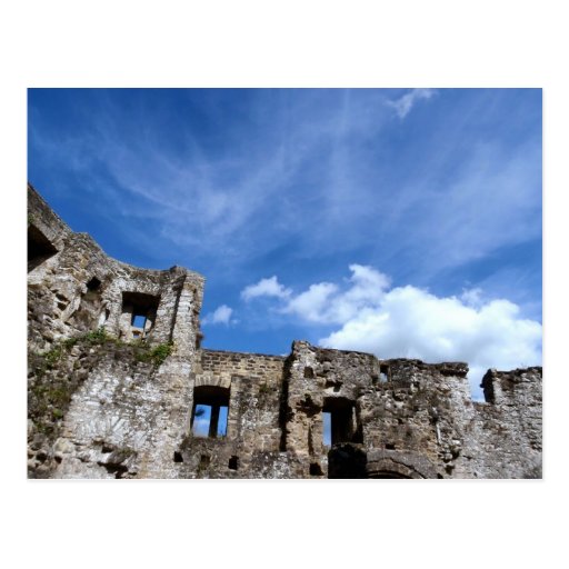 Beaufort Castle Museum, Luxembourg Post Card