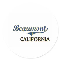 Beaumont California City Classic Sticker