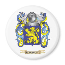 Beaumont Coat of Arms (Family Crest) Refrigerator Magnets