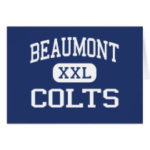 Beaumont Colts Middle Lexington Kentucky Cards