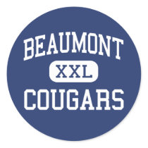 Beaumont - Cougars - High - Beaumont California Stickers
