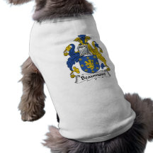 Beaumont Family Crest Doggie T Shirt