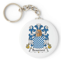 Beaumont Family Crest Keychain