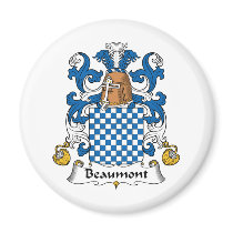 Beaumont Family Crest Fridge Magnet