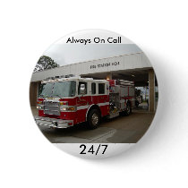 Beaumont Fire Fighters Pinback Buttons