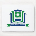 Beaumont Flag Mousepad by FlagTshirts Beaumont Flag Mousepad