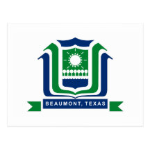 Beaumont Flag Postcard