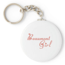 Beaumont Girl tee shirts Keychain