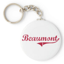 Beaumont Mississippi Classic Design Key Chain