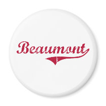 Beaumont Mississippi Classic Design Fridge Magnet