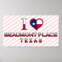 Beaumont Place, Texas Poster