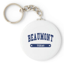Beaumont Texas College Style t shirts Key Chains
