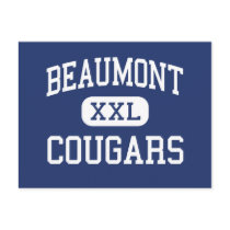 Beaunt - Cougars - High - Beaunt California Post Cards