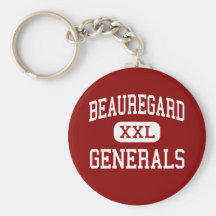 Beauregard - Generals - Middle - Saint Bernard Key Chains