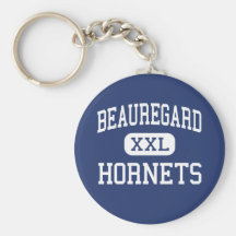Beauregard - Hornets - High - Opelika Alabama Key Chains