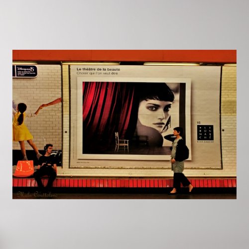 Beaute - Beauty Paris Poster print