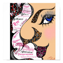 Beauti of YOU Inspirational Poster posters