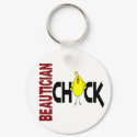 Beautician Chick 1 keychains