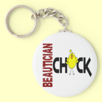 Beautician Chick 1 keychains