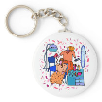 Beautician Keychain keychains