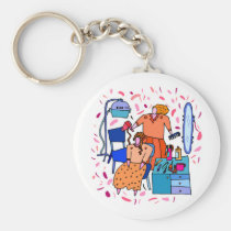 Beautician Keychain keychains