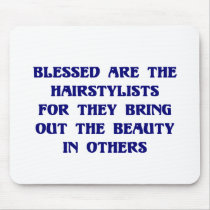 Beautician Mouse Pad 