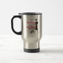 Beautician Not a Magician Travel Mug