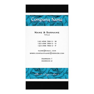 Beauticians, Florists, Spas, Salons, Lodges Photo Card by Florals