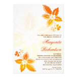 beautifu autumn leaves bridal shower invitations invitations